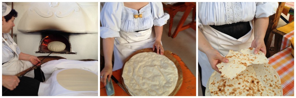 Sardinia Baking bread Gologone