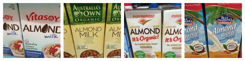 Almond mylk Collage