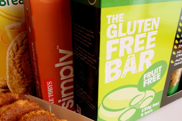 Gluten-free prods lineup