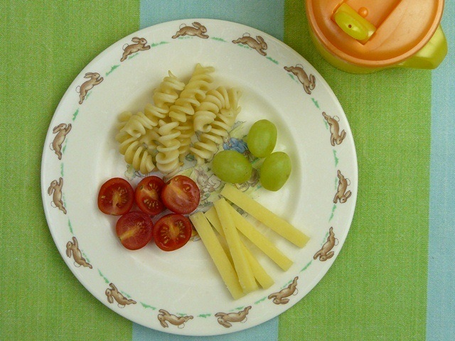 Toddler plate finger food