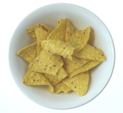 Snacks on white final corn chips2