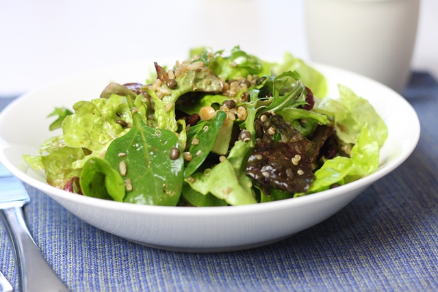 Ancient grains green-salad 2